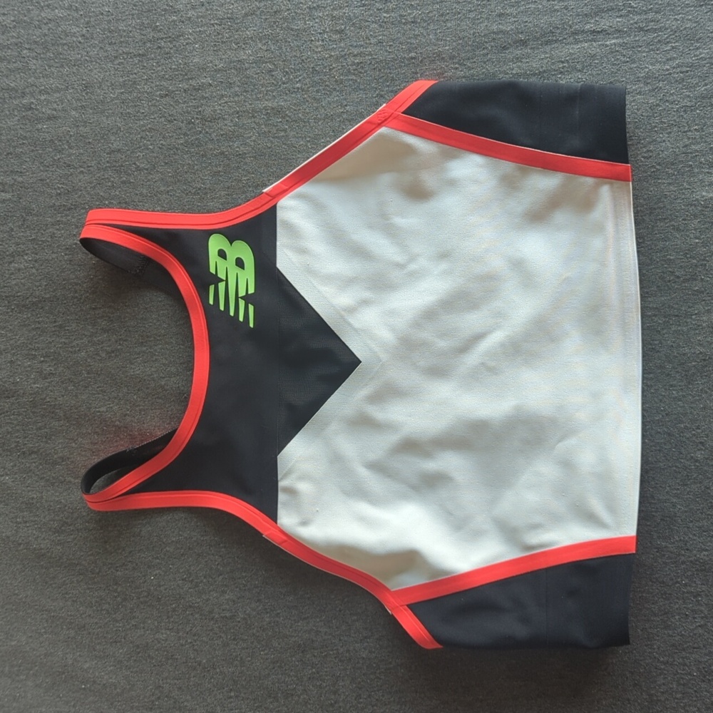 New Balance cropped race top